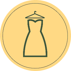bridal dress icon